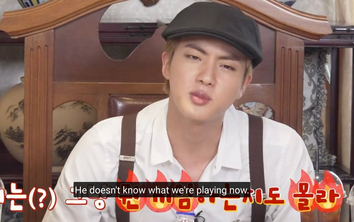 taebokkiii's tweet photo. Kim Taehyung's spy tip:

"First, act stupid to the opposite team so no one will suspect you." https://t.co/vKE8VlKZ7h