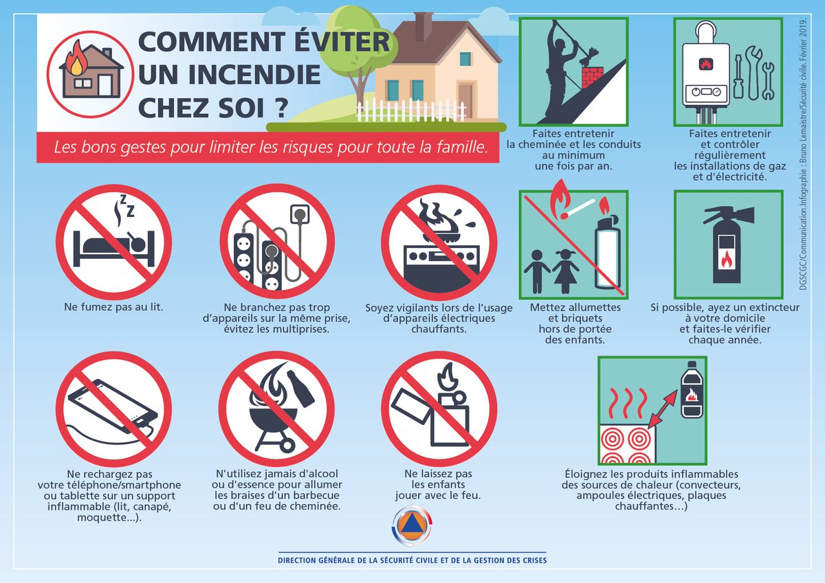 SecCivileFrance's tweet photo. #MardiConseil En cette période de fêtes de fin d'année, adoptez les bons gestes pour éviter tout risque d'#incendie. Ne branchez pas trop d'appareils électriques sur la même prise et faites attention à ne pas laisser de produits inflammables près des sources de chaleur 👇 https://t.co/eRURTRdynE