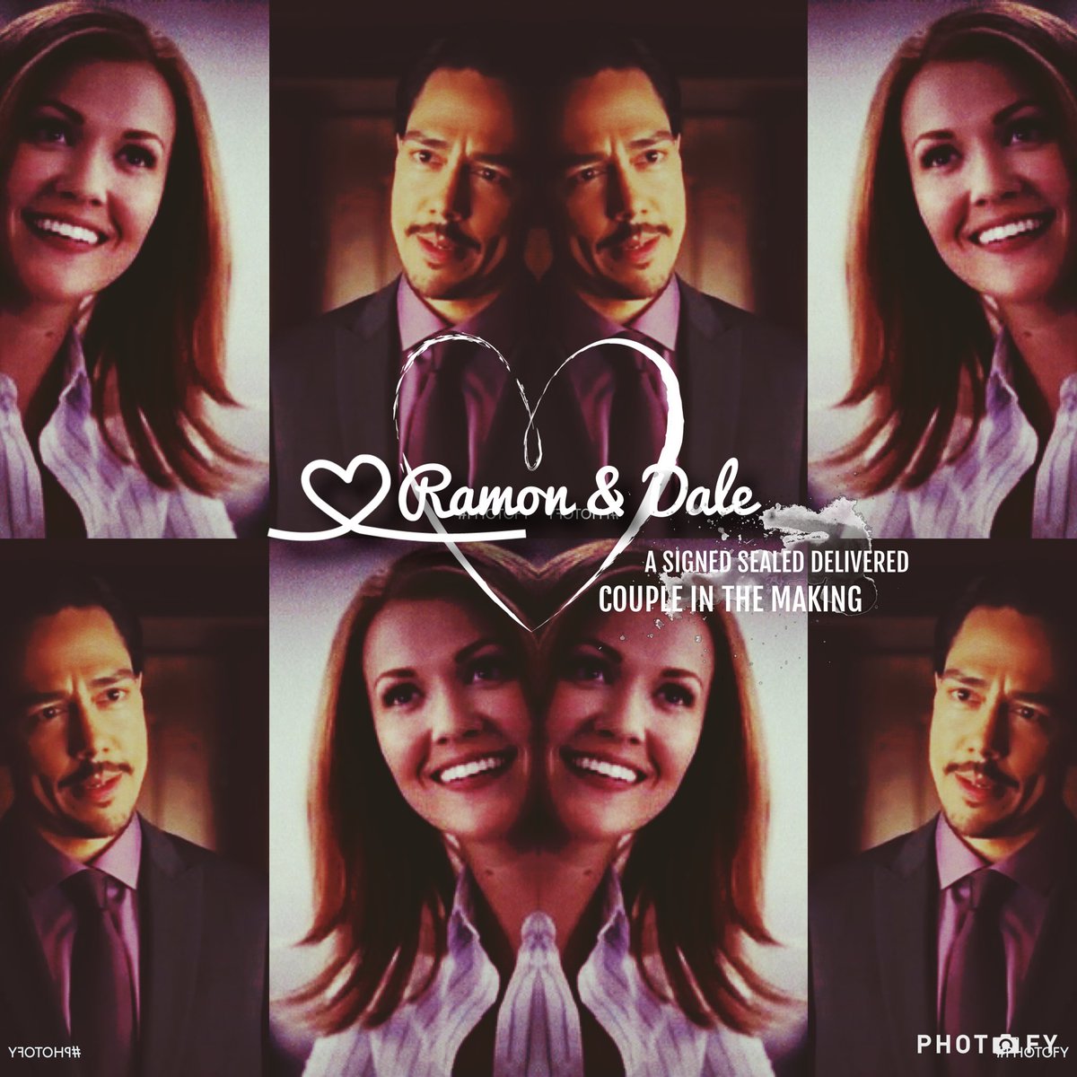 tvmoviesparks88's tweet image. #POstables advent day 21 a signed sealed delivered couple in the making a couple that poped in my head think would a interesting part ramon and dale and they will fetured in my fanfic #POstsbles Christmas wedding miracle