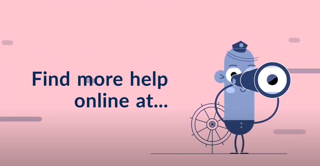 Read this thread to discover the key hooks we have found to encourage people online.  Find more hints, tips and help at  https://connecting.scot/citizens&nbsp; Image = Cartoon man looking through telescope. Text = Find more help online at...