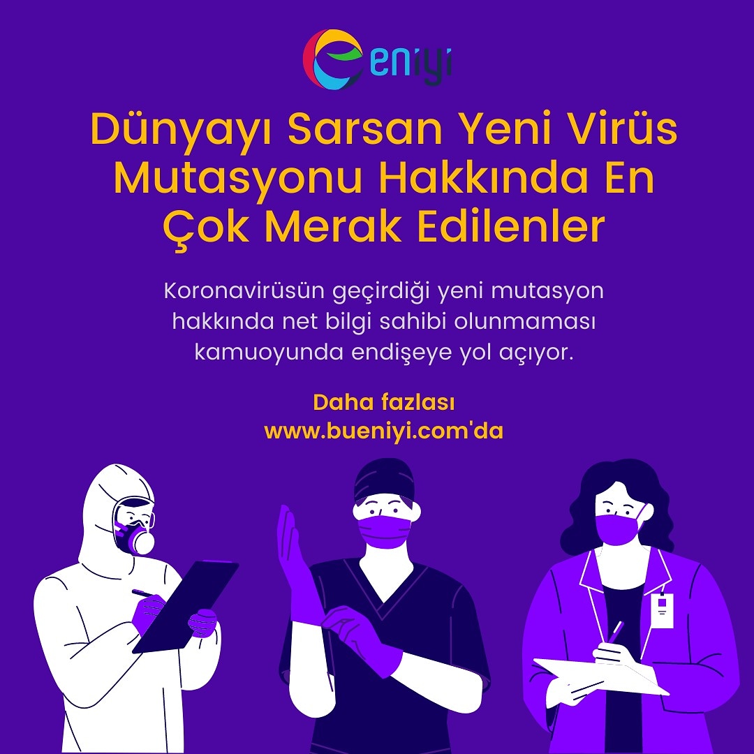 İngiltere’de eylül ayında tespit edilen yeni mutasyonun, kasım ayındaki vakaların yaklaşık dörtte birine, aralığın ortasına kadar olan vakaların ise yaklaşık üçte ikisine sebep olmuştur... 👇🏻
bueniyi.com/dunyayi-sarsan…

#vírus #mutasyon #virüsaşısı #gundemozel #guncelhaberleri