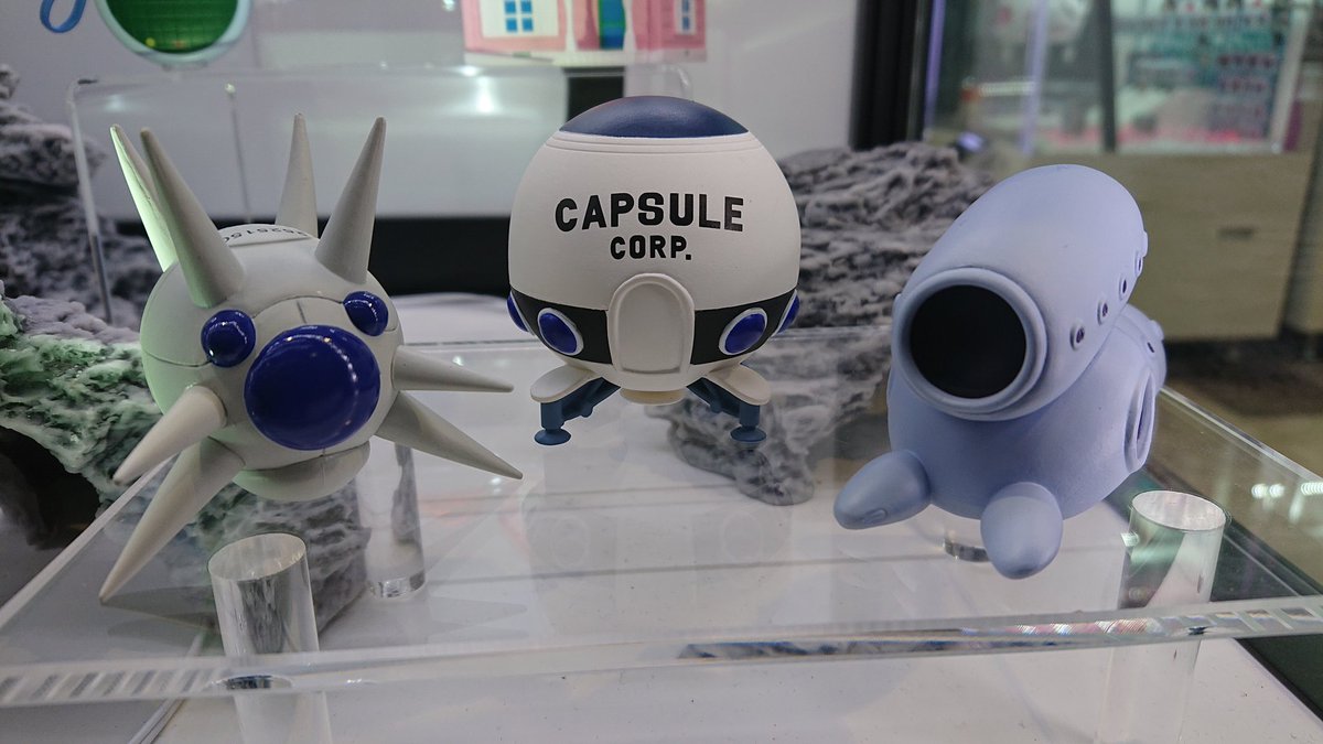 ゲルニカ セガ秋葉原5号館にて展示されていました 12月24日登場 ドラゴンボール アイテムコレクションvol 1 4枚目は隣のプライズとの大きさ比較です