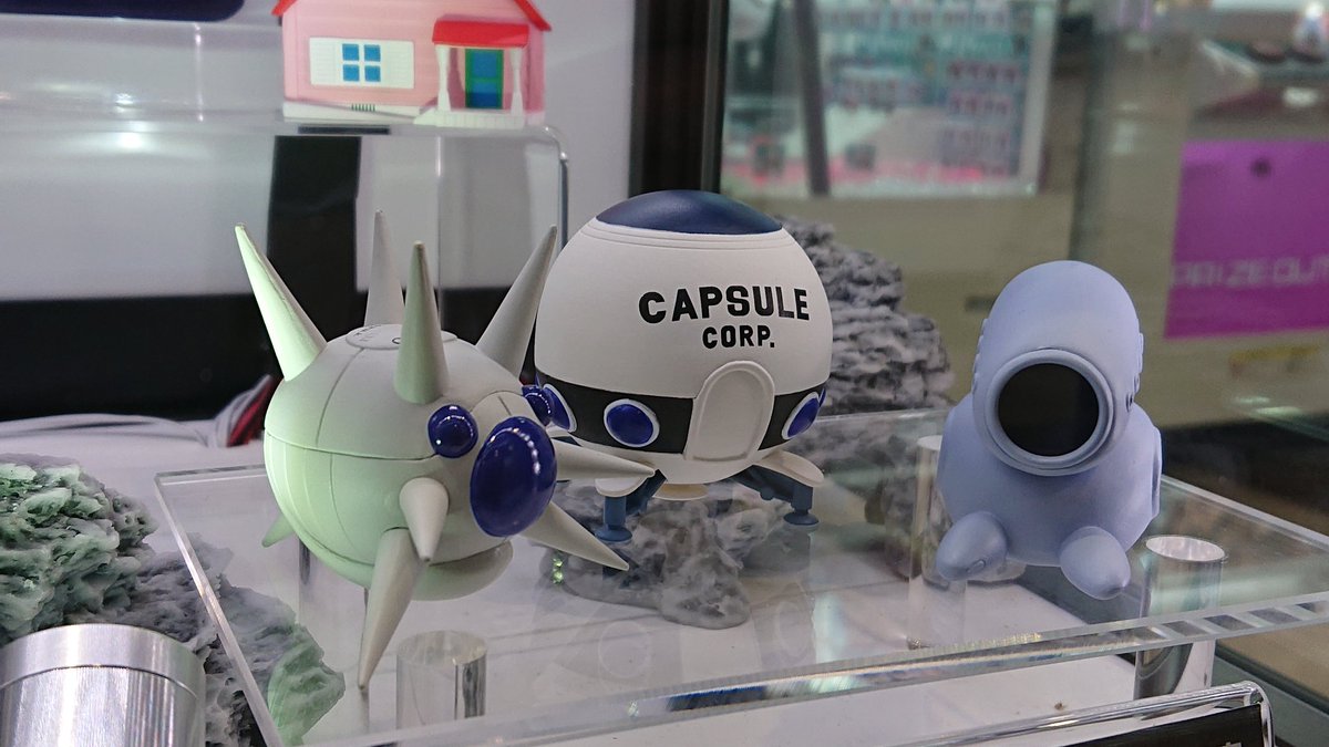 ゲルニカ セガ秋葉原5号館にて展示されていました 12月24日登場 ドラゴンボール アイテムコレクションvol 1 4枚目は隣のプライズとの大きさ比較です