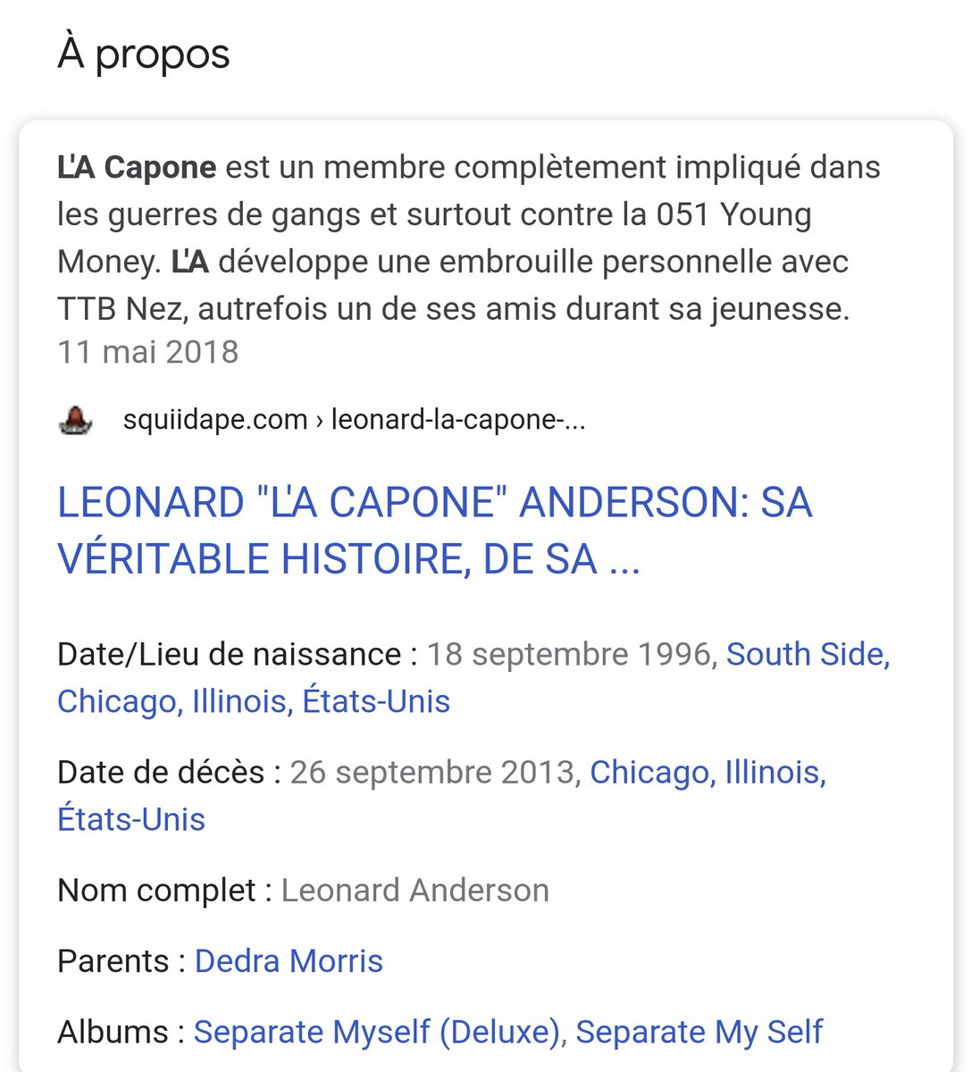 SquiidApe's tweet photo. Quelque-uns de nos articles (https://t.co/2jj54oyQTQ) qui sont bien référencés sur Google, avec le temps ça fait plaisir. Vous pouvez en retrouver beaucoup + sur notre site, en attendant 2021 🤫⏳ #LongLiveLACapone 🕊️ #FreeDRose 🔓 #LongLiveKI 🕊️ https://t.co/OA9K1TiQWH