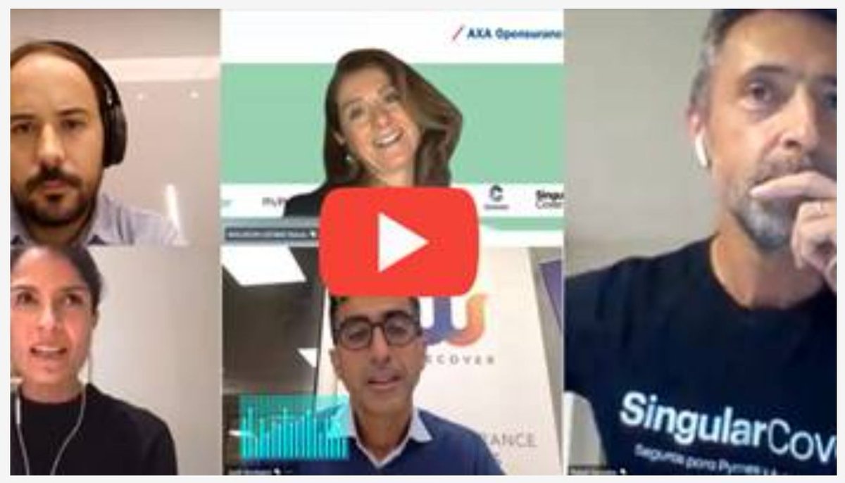AXAopensurance's tweet photo. ¡Ya puedes ver los #videos 🎬 de la 7a #INSURTECHTALKS!
Os dejamos la #paneldebate "Hacia la especialización en la distribución a través de las INSURTECH" con @SingularCover @WeecoverSeguros #Cleverea #Cleer y moderada por @MalagNieves
👇👇
https://t.co/4vsCsFzmgu https://t.co/pNgRjXodeF