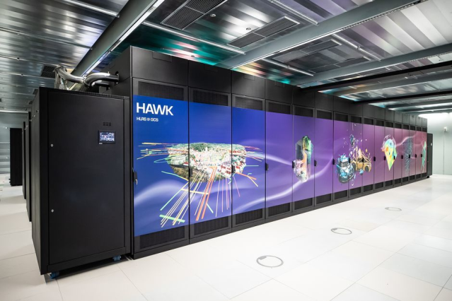 Neue Möglichkeiten für die #KI: #Supercomputer Hawk an der Universität Stuttgart wird erweitert dy.si/1DqWvF2