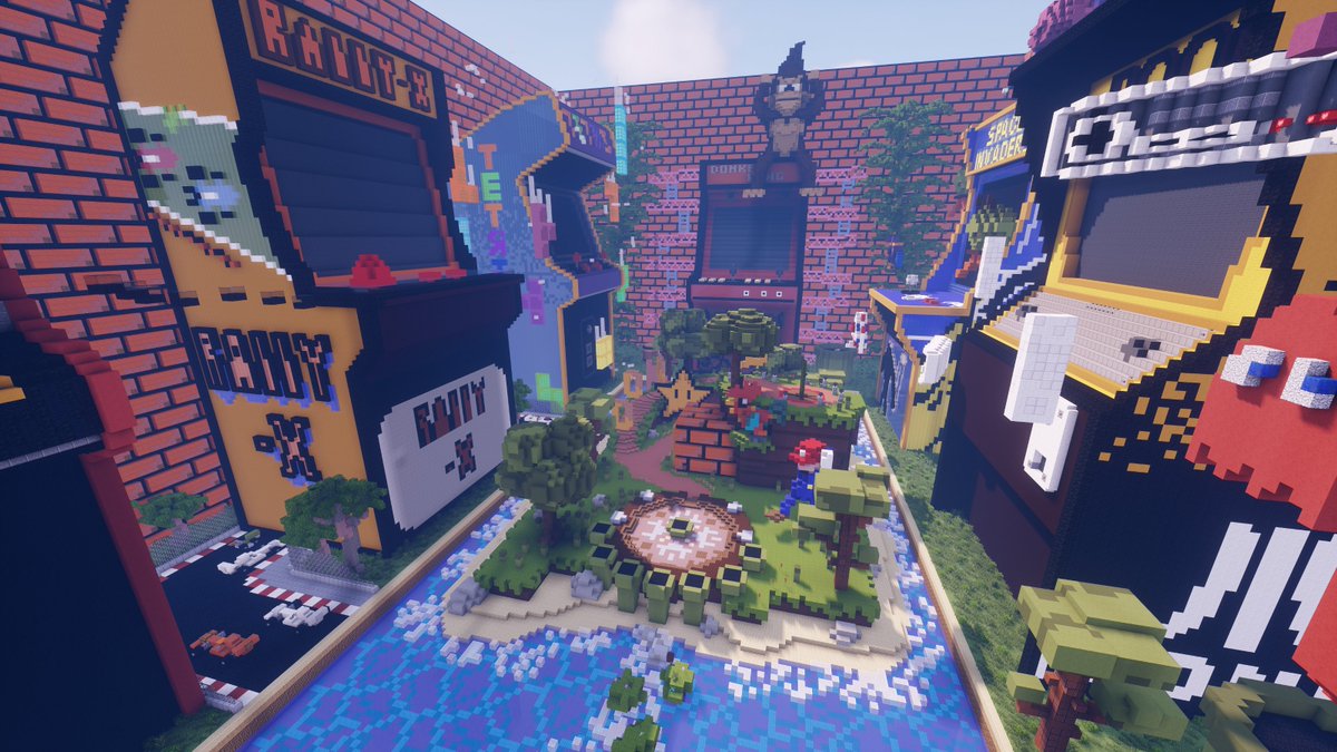 Arcade Lobby Minecraft Map