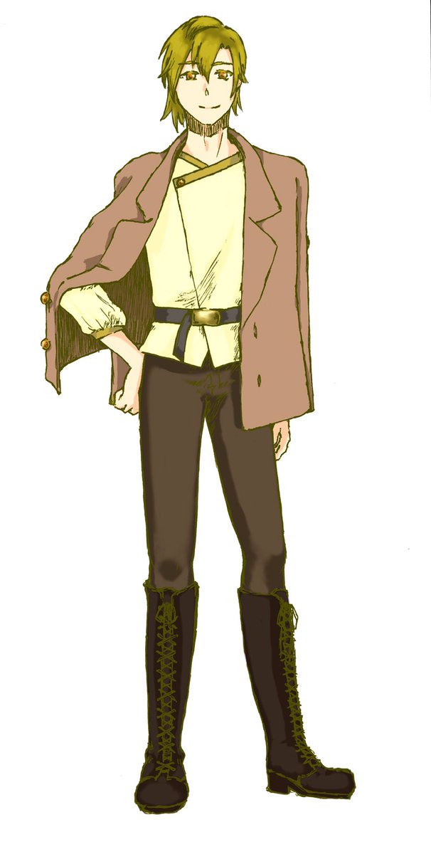 硴月 楸 創作アカ 登場人物紹介 ナーシス 常に明るくポジティブなナルシスト ことあるごとに自分を絶賛する癖があり よく難しい言葉を使おうとするが少しずれて覚えてるため失敗しがち 趣味は自画像を描くこと イメージカラーは黄 イメージ