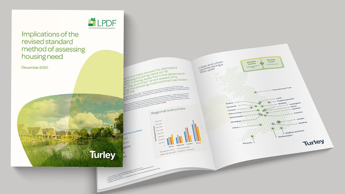 turleyplanning's tweet image. We have again collaborated with the @THELPDF to summarise the minimum housing need implied by the revised standard method for each local authority. This has been added to our comment on fixing the broken #StandardMethod: ow.ly/lnvn50CRV5s
