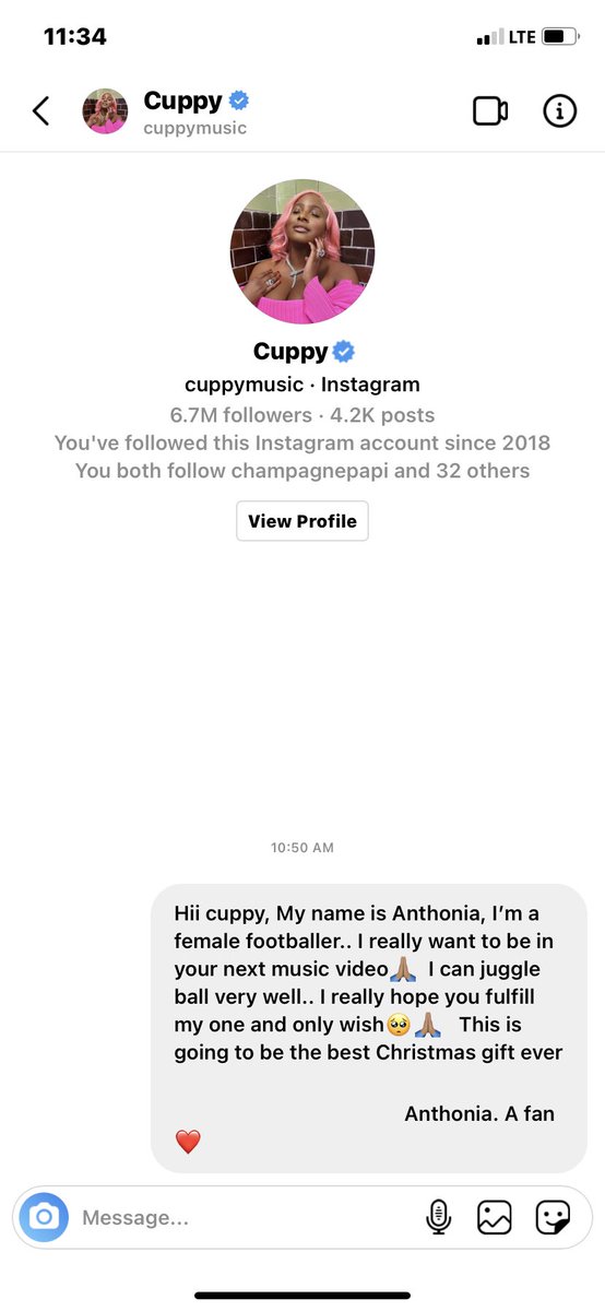 Abiso_la's tweet image. Guyss🥺🙏🏽 Please help me retweet and tag @cuppymusic till she sees this