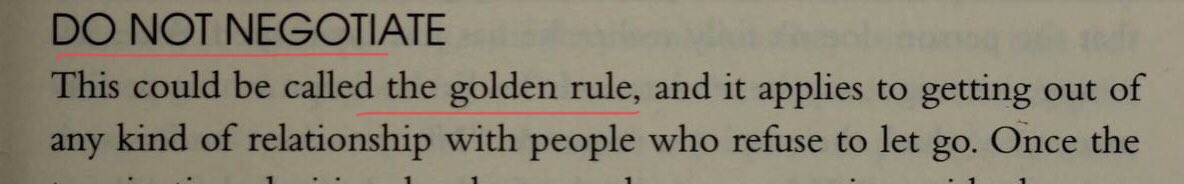 Golden rule for anyone wishing to appease demands women abandon our sex based rights.  #NoNegotiation.