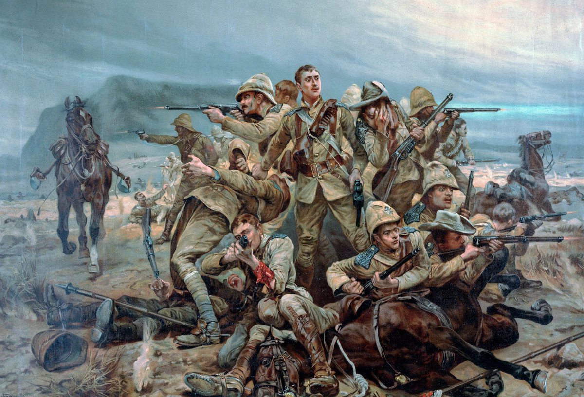 So to the iconic Short Magazine Lee-Enfield.This weapon is shorter than a long Lee-Enfield used by the infantry in the 1890s but longer than a Carbine, a weapon typically used by the cavalry, mounted infantry or the artillery.wikicommons photos6/