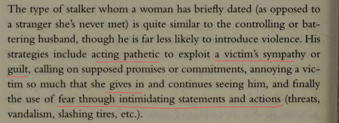 Manipulation tactics. Appeals to emotion once rejected turn to more overt and aggressive demands.