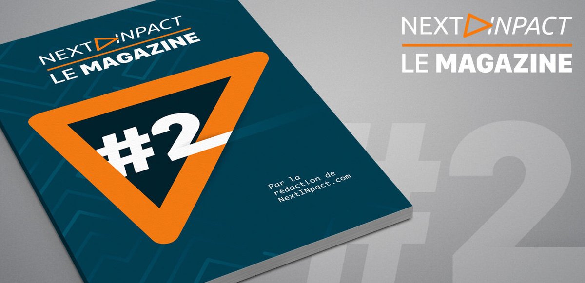 Le magazine #2 de Next INpact est imprimé, commandez votre exemplaire nextinpact.com/article/44369/…