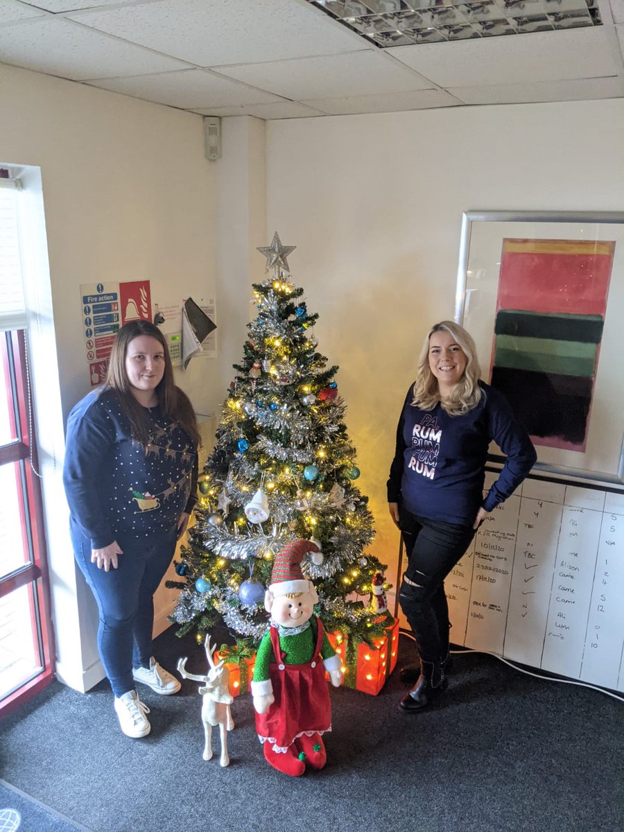Oooh it getting close to the big day and Chelsea &amp; Natalie are feeling festive in their Christmas Jumpers to help get us in the mood 🎄

#itschristmas
#telecoms
#feelingfestive