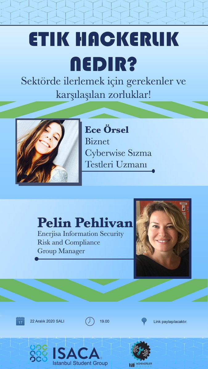 ISACA Istanbul Student Group tweet media