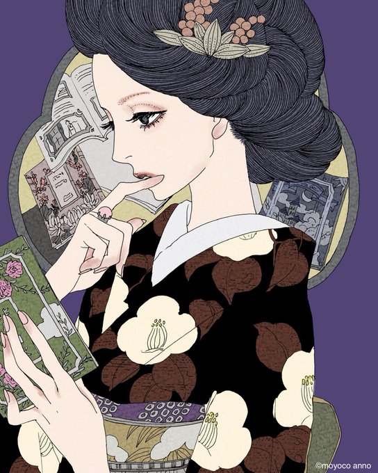 「kimono」 illustration images(Popular))