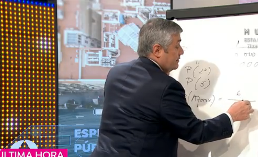 EspejoPublico's tweet image. Miguel Córdoba es profesor de matemática aplicada:

"La probabilidad de que nos toque es del 0,00001. Y es mejor jugar siempre el mismo número porque cada año vas aumentando la posibilidades"

#LoteríaA3N 

▶atres.red/ajle2