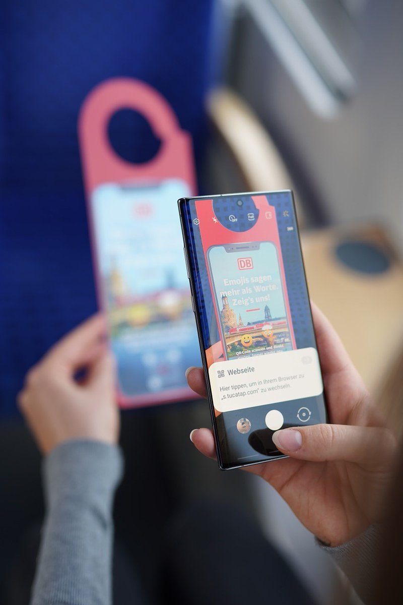 vvo_presse's tweet photo. Emojis sagen mehr als Worte: @DB_Bahn  und VVO fragen Fahrgäste der S-Bahn #Dresden auf neuem Weg nach ihrer Meinung. Erstmals Einsatz der Software #tucatap des Dresdner Start-ups #ByteBuzzer. PI:  https://t.co/6leJpDerX2 https://t.co/GEOxKEL5BB