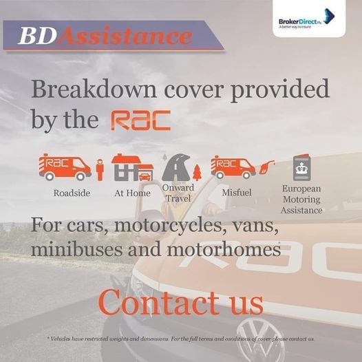 muchadoins's tweet photo. Is your breakdown cover due for renewal?
We can offer you annual top level RAC cover for only £75!!
(Worth around £135 if you purchase it direct)
That's under 21p a day, for total peace of mind.
Call us to join today on 01789 508 900 https://t.co/HDkzTRWya5