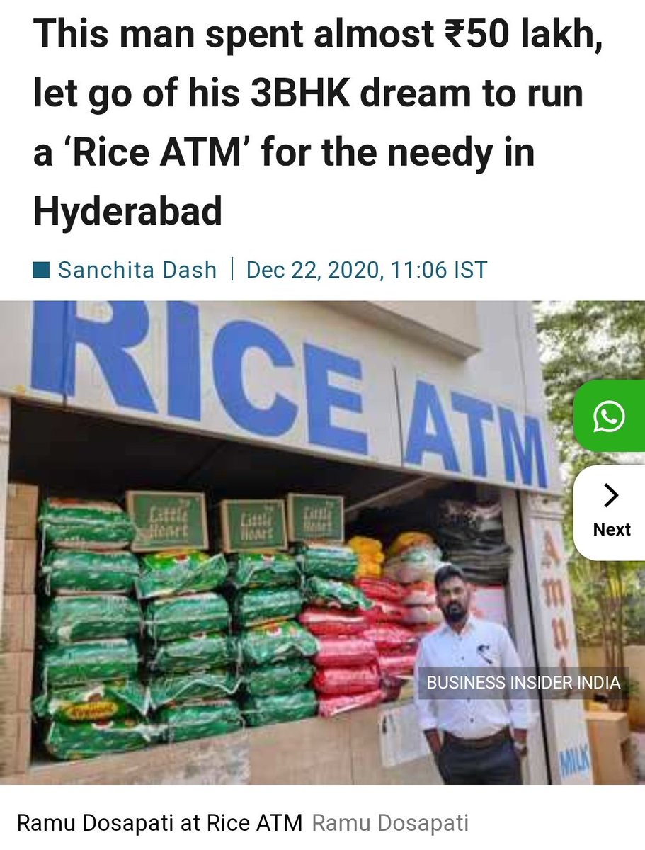 Narayan Rao Koduru (@knr4development) on Twitter photo I have seen events done by <a href="/dsramu/">Ramu Dosapati</a> brother , especially during this pandemic time,he took up the responsibility in providing basic needs to the migrants and Private teachers by Spent his own money, I am wholeheartedly saying he is Better than our politicians.🙏
<a href="/narendramodi/">Narendra Modi</a> I have seen events done by <a href="/dsramu/">Ramu Dosapati</a> brother , especially during this pandemic time,he took up the responsibility in providing basic needs to the migrants and Private teachers by Spent his own money, I am wholeheartedly saying he is Better than our politicians.🙏
<a href="/narendramodi/">Narendra Modi</a>