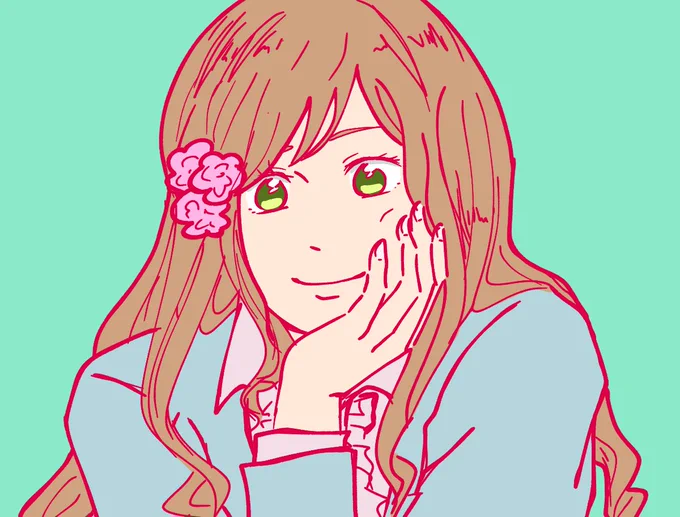 過去絵をいじる 