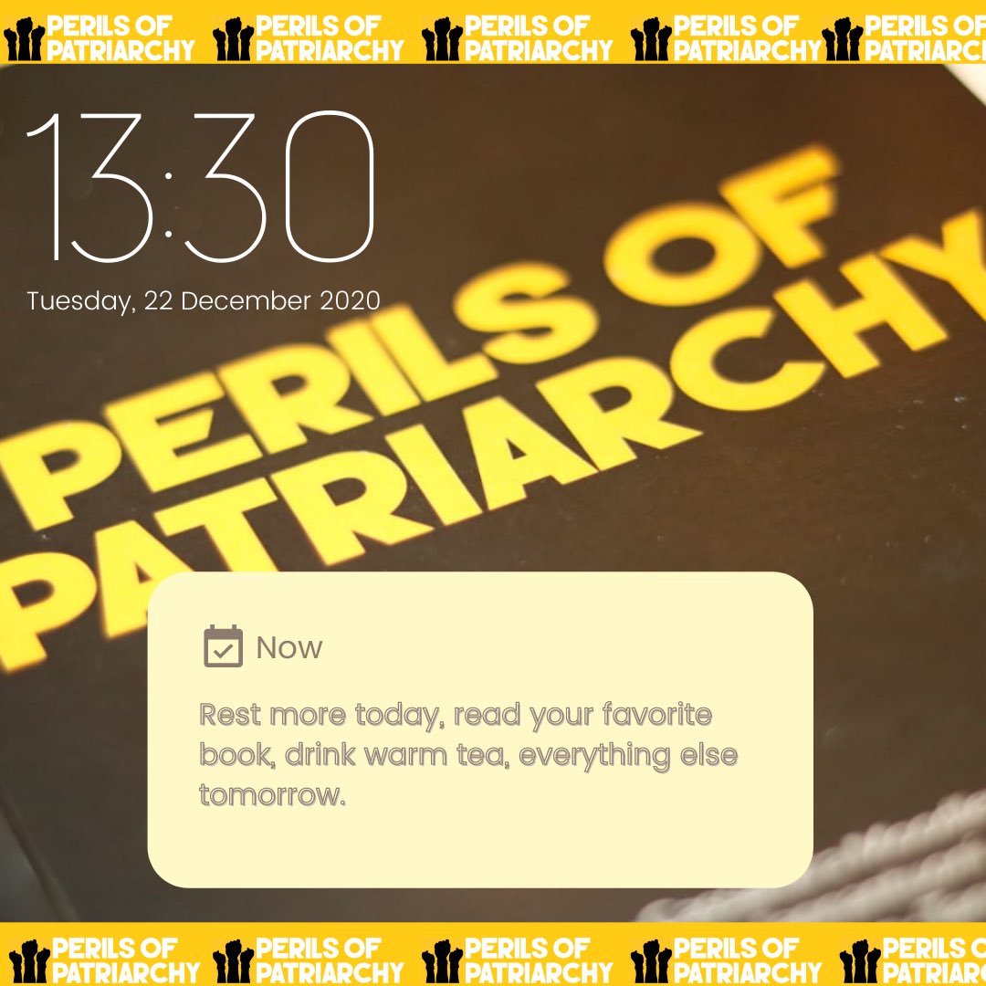 PatriarchyPOP's tweet photo. Tis’ the season to rest! And what better way to rest than reading the Perils of Patriarchy. 📖
It is available worldwide! 🌐
Visit: https://t.co/Xk6ySzsNjL
#PerilsofPatriarchy #books #booklover #reading #bookworm https://t.co/iIe4PshOEm
