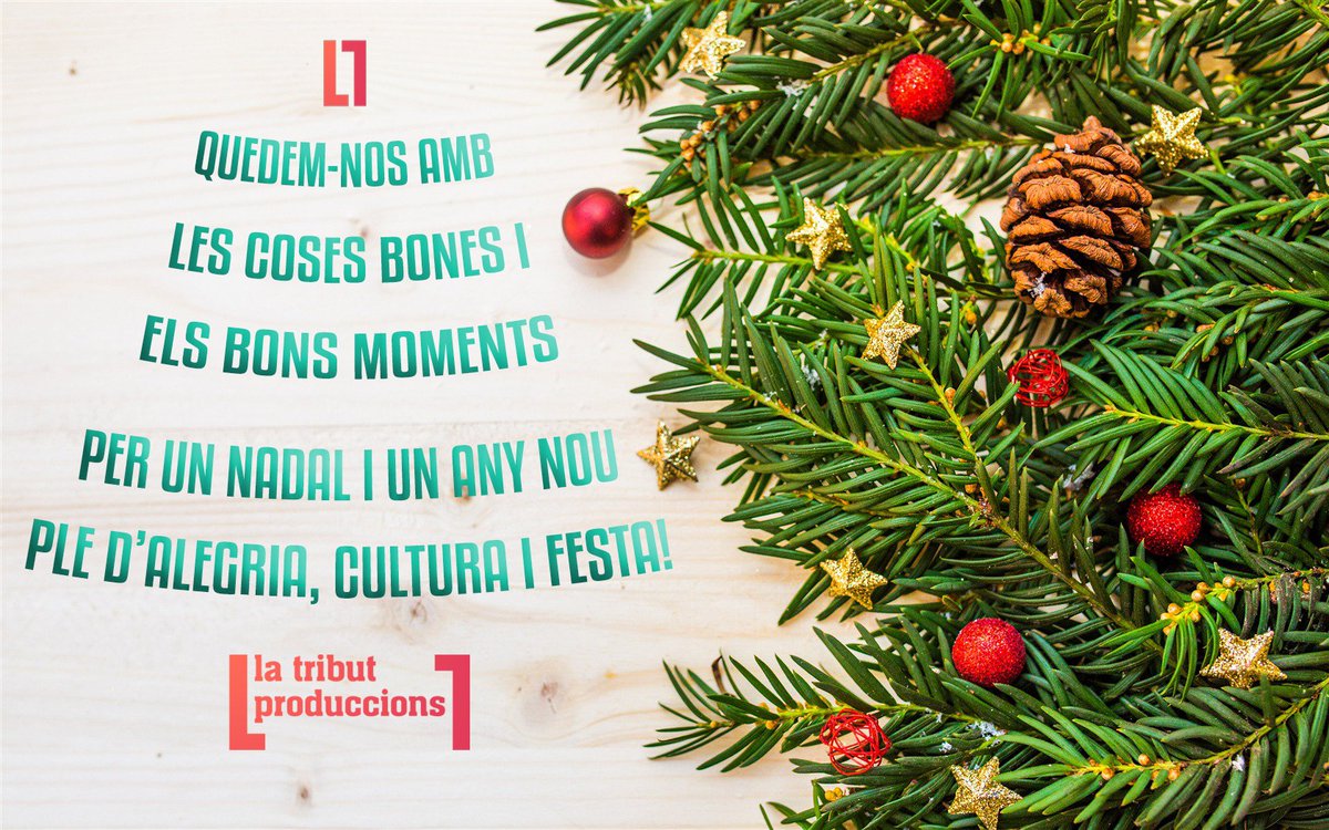 La_Tribut's tweet image. MOLT BON NADAL I BON ANY 2021 A TOTES I TOTS! ❤️