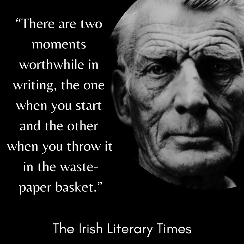 IrishLitTimes's tweet photo. Remembering Samuel Beckett who died on this day 1989 https://t.co/Q0lyRVE5r8