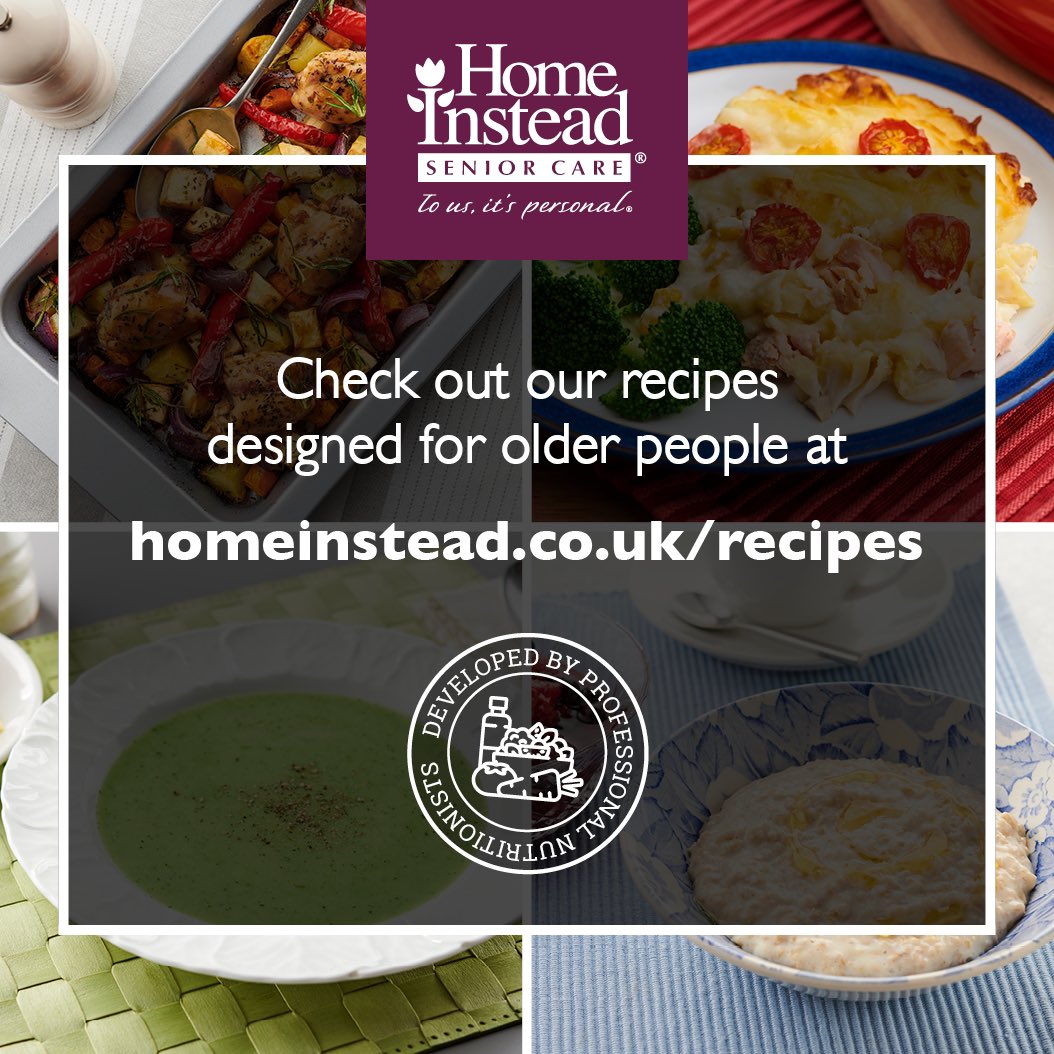 Need a good winter recipe for the cooling temperatures?🍵❄️

Check out some of our recipes designed with older people in mind: homeinstead.co.uk/recipes 
#stokenewington #hackney #wanstead #london #homecare #residentialhome #leyton #snaresbrook #seniorcare #StayNourished