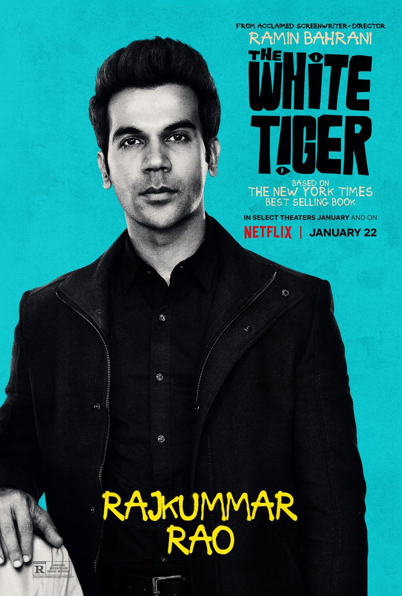 priyankachopra's tweet photo. #TheWhiteTigerNetflix
@NetflixFilm 
@netflixqueue 
@NetflixIndia 
#RaminBahrani
@_GouravAdarsh
@RajkummarRao 
@manjrekarmahesh 
@urfvijaymaurya 
@mukuldeora 
@ava 
@PurplePebblePic 
@AravindAdiga 
#TessJoseph 
@shrishtiarya 

(2/2) https://t.co/D2eoyfukfb