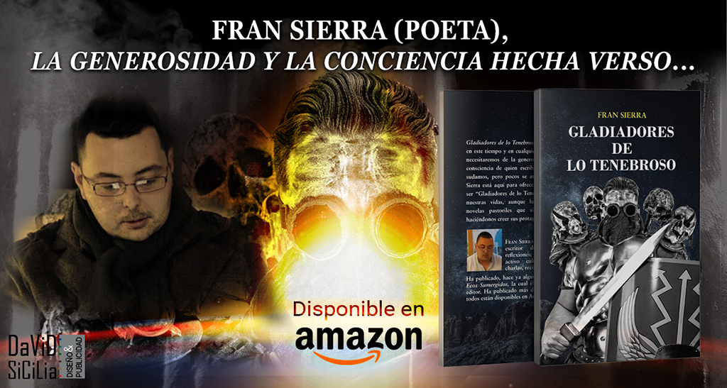 Sid Barret, Jim Morrison, Jerry García, si todavía viviesen, leerían y tendrían en su mochila “Gladiadores de lo Tenebroso” 
👁‍🗨 Unos irreverentes #versos de Fran Sierra

En #Amazon >> amzn.to/2JkfmzZ

#leer #Poetas #Libros #Navidad2020  #poesia #queleer #Navidad  #Madrid