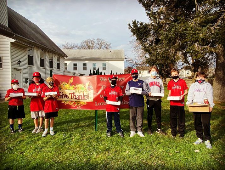LaMagraConsult's tweet photo. From a fundraiser last month, the 12u Wall Knight Travel Team donated pies and canned goods to the food pantry at the United Methodist Church in West Belmar.  

Way to Go Boys!

#nwll #waytogo #12uwallknights #foodpantry #westbelmarunitedmethodist #donatefood #helpthecommunity https://t.co/Xd5LMvV3eJ