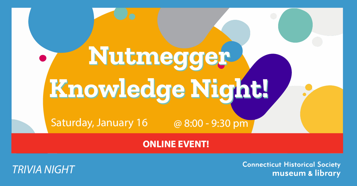 How much do you know about our state? Match your knowledge against others, with prizes and bragging rights on the line! Categories range from CT history (of course), to sports and music, tv and movies, and more! Learn more and register here: bit.ly/3mEFXFC