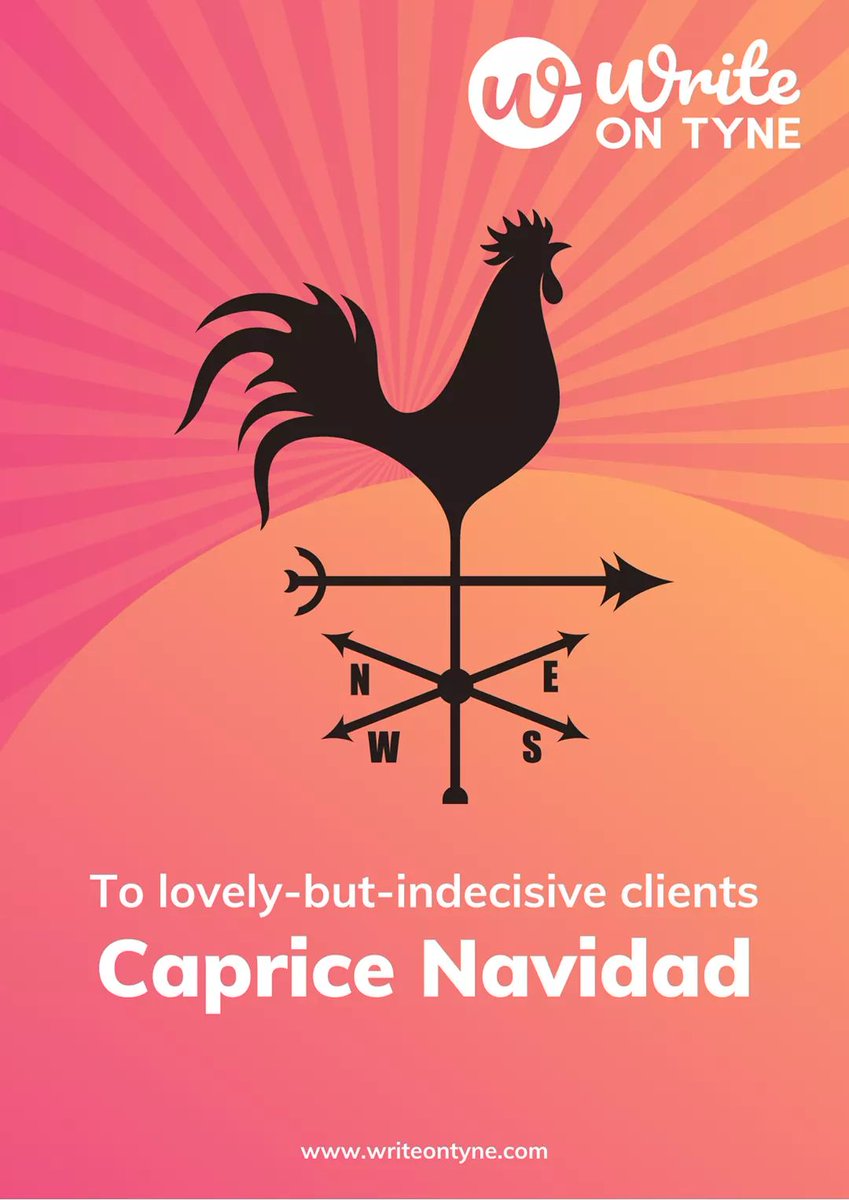 writeontyne's tweet image. Part 3: As a pun loving, @Canva tinkerer, today I&apos;m bringing you ten ways to say HAPPY CHRISTMAS to very specific clients. Feliz Navidad! 

#copywriting #Christmas
