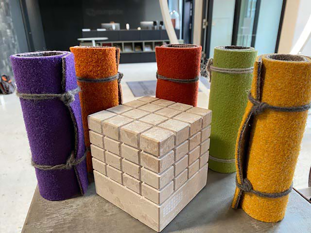 RadiciGroup's tweet photo. Congratulations to our partner FINDEISEN!
They were awarded the materialPREIS by Raumprobe for FINETT DIMENSION collection, surface 100% made with #RadiciGroup Dorix Biofeel fibres. 
MaterialPREIS: https://t.co/EUyh7dfjJO
Dorix Biofeel: https://t.co/eQ1zv4LXGv https://t.co/7BNzu1XXNd