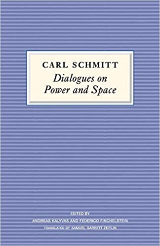 1/  @BrunoLatourAIME's engagement with Carl Schmitt in recent years is v. important. He has engaged in reading groups & seminars with  @msnorthcott & others. In this recent article, dedicated to  @adam_tooze , he picks up Schmitt’s wonderful, late-career "Dialogue on Power & Space".