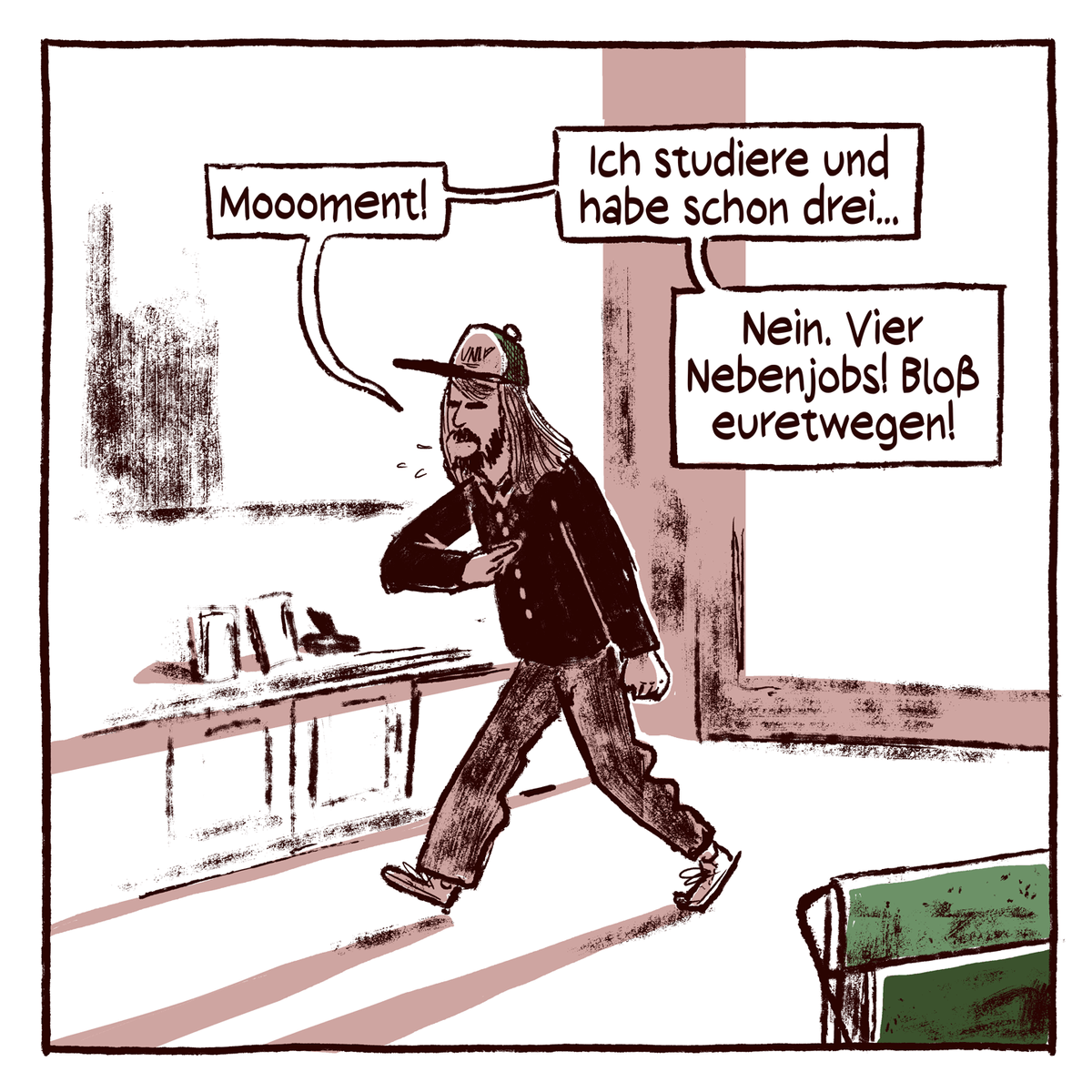 rocketstroh's tweet photo. Wenn der große Bruder zu viel auf Party geht und der kleine sich um den Vater kümmert. Eine #Comic #Kurzgeschichte für https://t.co/VFlMCBn7Fz  #graphicnovel https://t.co/jGMC55pBlM