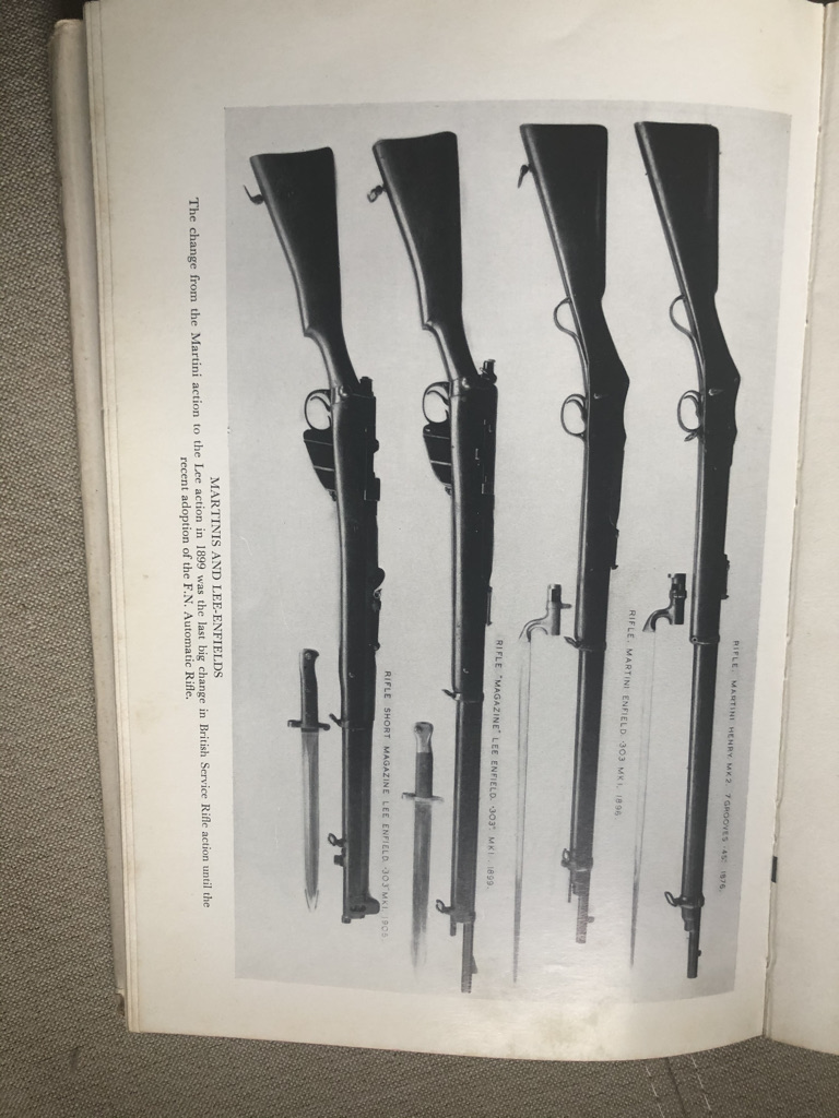 Ok back to the SMLE. If you're a SMLE nerd then you'll want this book by Major E.G.B. Reynolds.This in the 1967 version. It is testament to the popularity of shooting that this was the 3rd edition.It contains all sorts of useful but whiggish persepctives on the SMLE12/