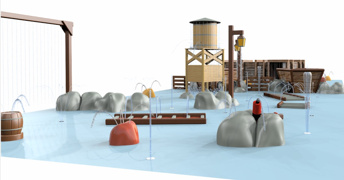 MINES! This cool spray park in mine theme will be installed next season at Glampingresort Hoge Kempen. We are already curious about the cool end result. #mines #theming #spraypark #resort #waterfun #splashfountains #playfeatures #aquadrolics #manufacturer #worldwide