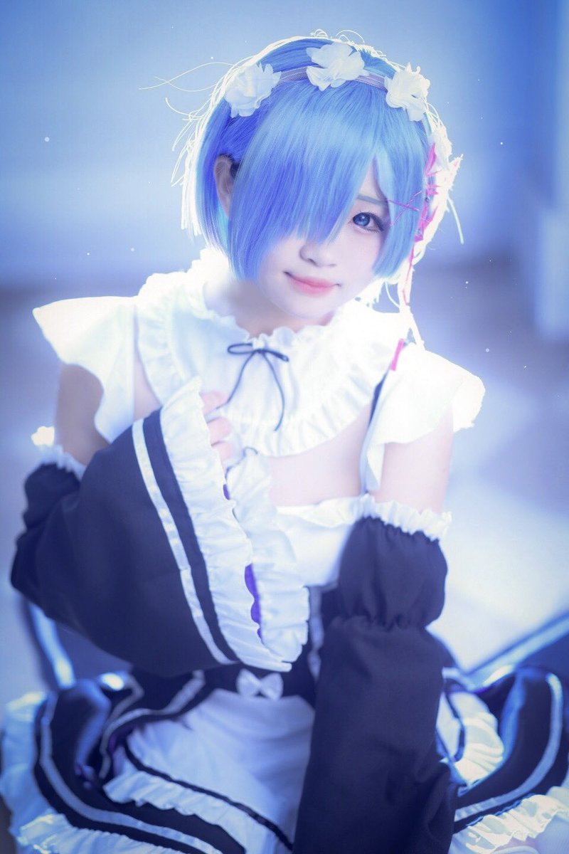 椿ゆうか Ar Twitter Cosplay Re ゼロから始める異世界生活 レムはいつだってあなたの味方です Cosplay リゼロ レムりん レム コスプレ