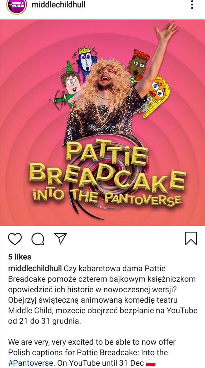 Y2_Vinnies's tweet photo. Enjoy a free pantomime! Please share and retweet to friends and family. #pantomime #polish #middlechildhull https://t.co/19TQiAGD1f