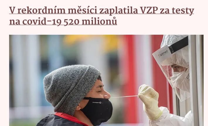 jbodl's tweet photo. Řeknete bez přemýšlení, kolik ta VZP za ty covid testy zaplatila? https://t.co/bPeBbmnACi