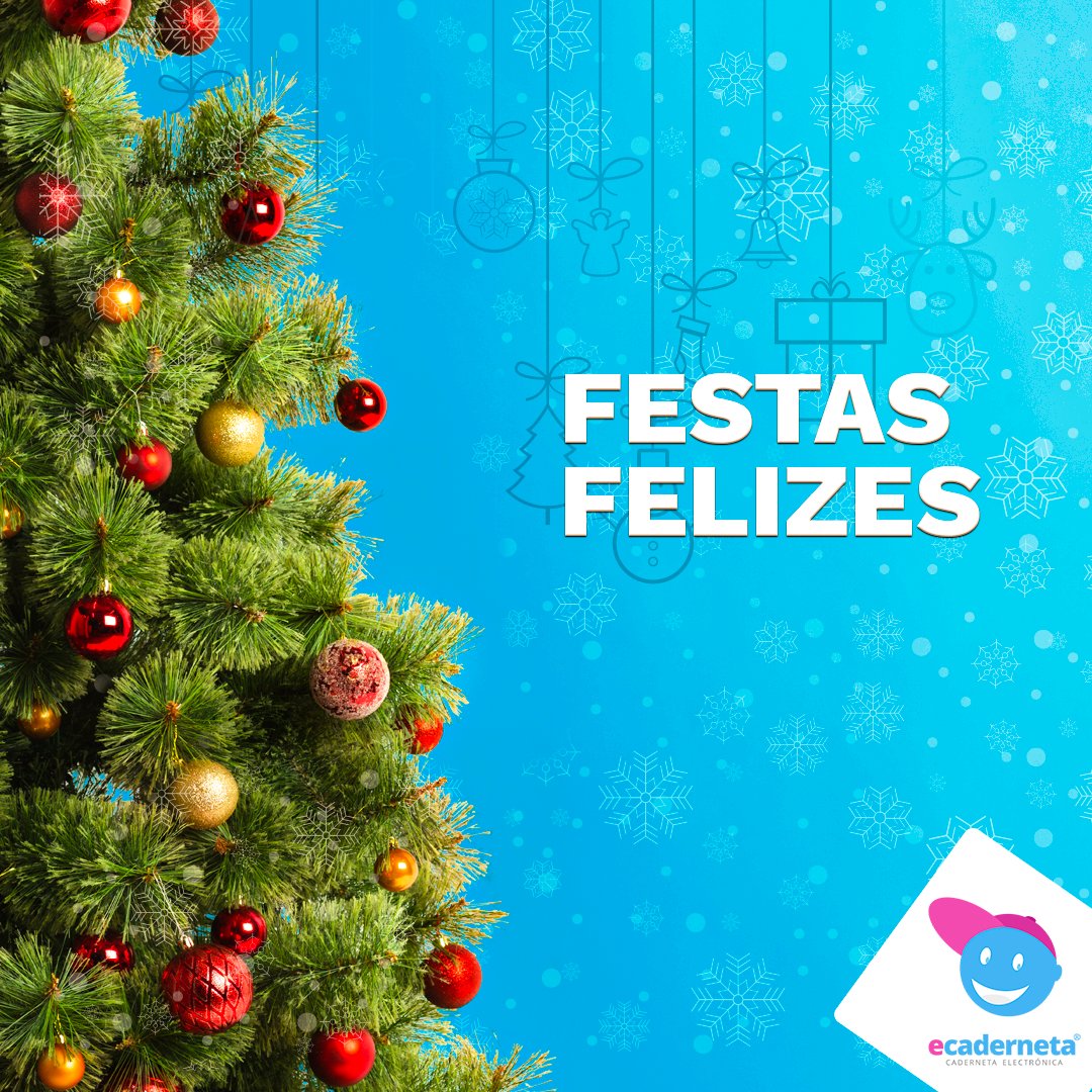 eCaderneta's tweet photo. A eCaderneta deseja a todas as famílias, Feliz Natal 🌲 e um Próspero Ano de 2021.🎇🎆

#eCaderneta #CadernetaElectrónica #GestaoEscolarOnline #EscolaMaisPróximaDaFamília #PaisMaisInformados #PaisFanaticoseCaderneta
#disponivelparaiPhoneeandroid https://t.co/oUpIKng0gU