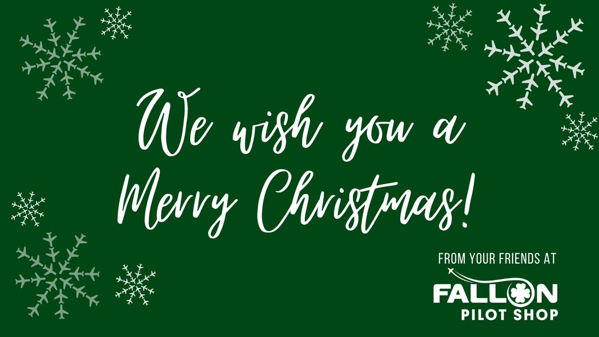 FallonPilotShop's tweet image. May your Christmas be merry and bright!