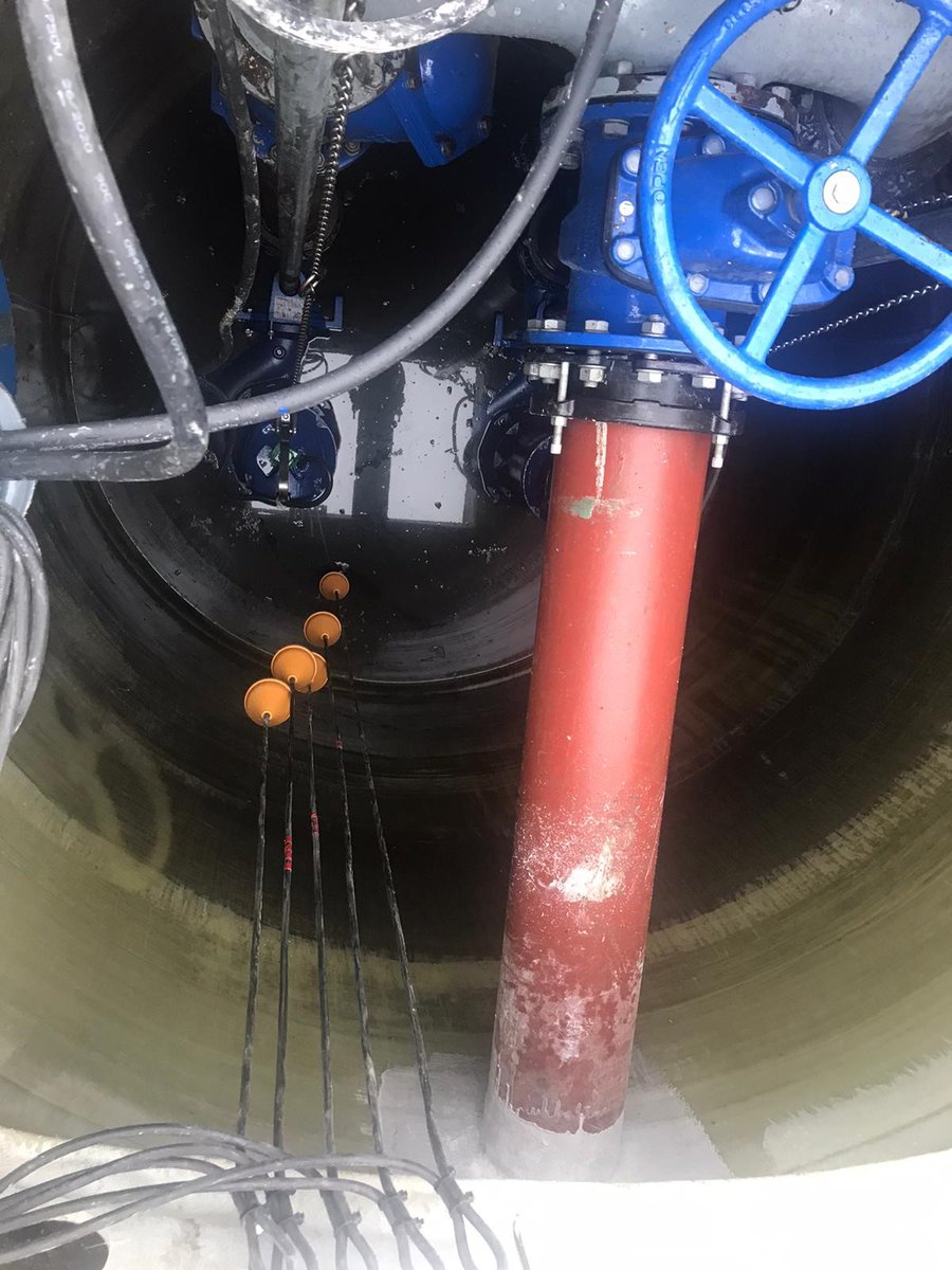 DPandT's tweet photo. What a job to finish the year on! 

Below is one of the biggest pump stations DPT have supplied in recent years. These 200mm pumps producing 70L/s EACH are to de-water an industrial estate that is prone to flooding when it rains. 

#dpt #pumps #tanks #pumpstation #sulzer https://t.co/pFyCULRoJJ
