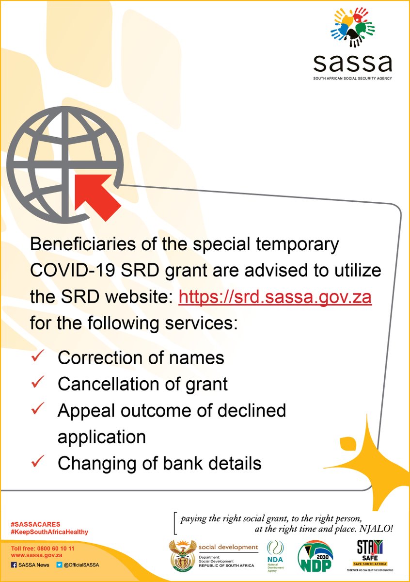 How to apply for the r350 social relief of distress grant the south african...