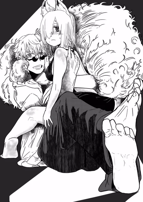 寝る前drawing 