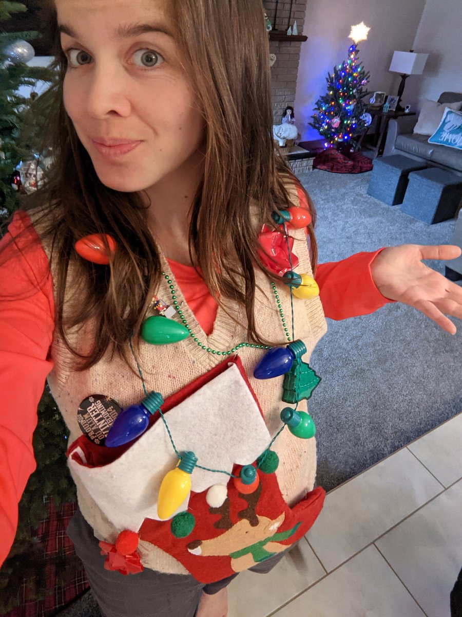 LewisTweets130's tweet photo. #homemade #uglysweater https://t.co/DJdkqD8VB4