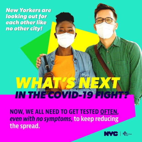 Summit_Homecare's tweet photo. It is Get Tested Tuesday! COVID-19 tests are no cost, confidential and safe. 
To find a location near you, visit https://t.co/878B675LFS or call 212-COVID19. https://t.co/huc62B6Wer
